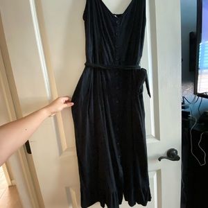 Abercrombie & Fitch belted button front dress